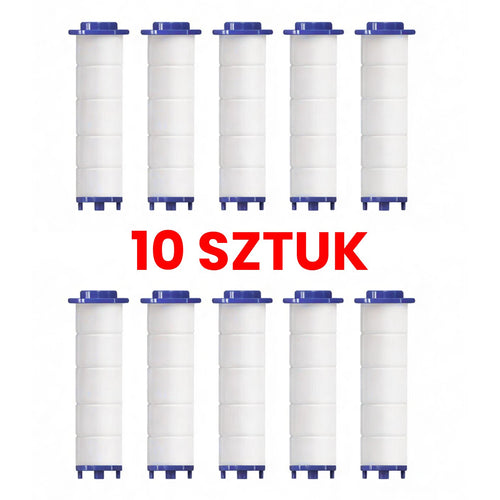 10 szt. wkładów wymiennych do słuchawki prysznicowej EcoShower Pro