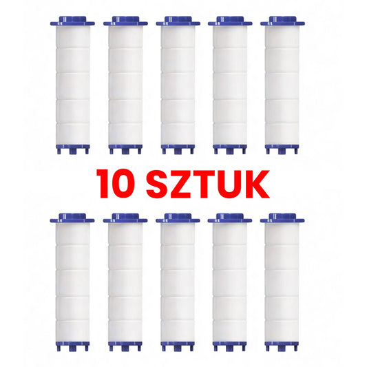 10 szt. wkładów wymiennych do słuchawki prysznicowej EcoShower Pro